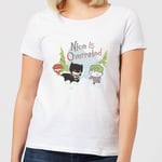 DC Nice Is Overrated Women's Christmas T-Shirt - White - XL - White