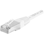 Cable RJ45 1m FTP CAT6a blanc