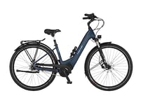 Fischer Cita 7.8i Homme et Femme, RH 43 cm, Moteur Central 50 Nm, Batterie 36 V Vélo électrique City, Bleu foncé, 43cm-522 Wh