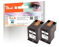 PEACH Patrone HP NR.302 0B319611 black Twinpack Comp.