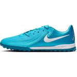 Nike Homme Phantom Gx II Academy TF Soccer Shoe, Blue Fury/White, 38.5 EU