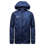 Nike Regnjakke Storm-fit Academy Pro 24 - Navy/hvit Barn, størrelse M: 137-147 cm