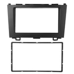 Bil DVD Stereo Radio Fascia Instrumentbräda Panel 2 Din Ram Trim Kit Passar för Honda CRV 07-10