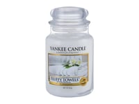 Yankee Candle Classic Large Jar Candles Scented Candle Fluffy Towels 623 g