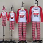 julkläder julpyjamas familj pyjamasbyxor jultröja pyjamas set barn 2