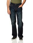 True Religion Men's Ricky Straight Leg Jean with Back Flap Pockets, Ggjd Last Call, 40W x 32L