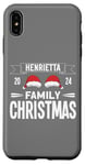 iPhone XS Max Celebrating 2024 Family Christmas - Henrietta Christmas Case