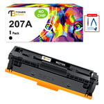 Black Toner Fits For HP 207A LaserJet Pro M255dw M283fdn M283fdw M282nw NO CHIP