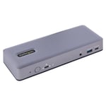 StarTech USB-C Docking Station - Multi Monitor HDMI/DP/DP Alt Mode USB-C Dock - 3x 4K30 / 2x 4K60 - 7-Port USB Hub - 60W Power Delivery - GbE - 3.5mm