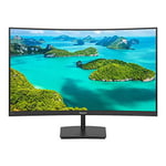 MMD-MONITORS & DISPLAYS Philips E-line 271E1SCA - Écran LED incurvé 27" 1920 x 1080 Full HD (1080p) @ 75 Hz VA 250 cd/m² 3000:1 4 ms HDMI, VGA haut-parleurs noir texturé