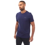 Men's T-Shirt Under Armour Vanish Elite Seamle Short Sleeve in Blue