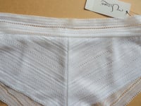 White Brazilian Brief size 18 Ultimo Lori