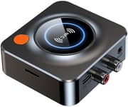 Ak3040R Récepteur Bluetooth 5.3, Adaptateur Bluetooth Pour Chaine Hi-Fi, Bluetooth Audio Receiver Avec Jack 3.5 & Rca Pour Enceinte Home