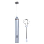 Electric Milk Frother Handheld Battery Operated Whisk Beater Foam Maker9153