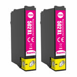 2 Magenta Ink Cartridge for Epson XP-5100 XP-5105 XP-5115 XP-5150 WF-2860DWF