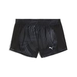 Puma Womens Favourite Velocity 3" Printed Woven Running Shorts - Black - Size X-Small