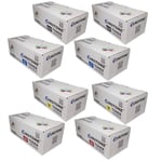 8x Eco Cartridge Replaces Konica Minolta TN-310C TN-310K TN-310M TN-310Y