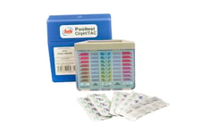 HTH POOLTESTER Cl/pH/TAC - Pastilles | Trousse Analyse Chlore / pH / Alcalinité