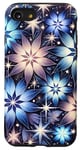 Coque pour iPhone SE (2020) / 7 / 8 Motif étoile et fleur étoilée