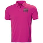 Helly Hansen Herre Hp Racing Teknisk Tactel® Polo Skjorte Rosa L