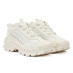 Caterpillar Cat Intruder Unisex Trainers - White material_leather1 - Size UK 9