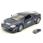 FERRARI 360 CHALLENGE METALLIC 2006 BLUE 1:24 Burago Auto Stradali Die Cast