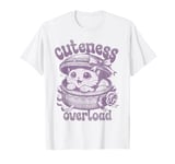 Vintage Meme Cat Peeking Out From The Victorian Box T-Shirt