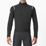 Castelli Alpha Doppio ROS Cycling Jacket - AW23 Light Black / Silver Reflex Dark Grey XSmall Black/Silver Reflex/Dark