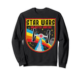 Star Wars Galactic Empire TIE Fighter Rainbow Blaster Poster Sweatshirt