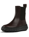 Camper Women's Ground Chelsea Bootie, Dark Brown 1, 3.5 UK