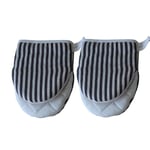 Striped Pattern Duck-Bill Microwave Oven Gloves for Baking,Insulation5862