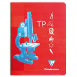 Clairefontaine Cahiers de travaux pratiques - 17x22 cm 80 pages (grands carreaux 90 g et feuille dessin 125 g)