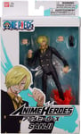 Anime Heroes One Piece Figures Sanji Action Figure   17cm Articulated Sanji Anim