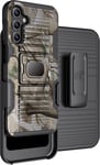 Rugged Case with Stand and Belt Clip Holster Combo Samsung Galaxy A15 5G Phone