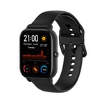 TenCloud Straps Compatible with Amazfit GTS 2 Mini Strap, 20mm Band Replacement Soft Silicone Sport Wristband Armbands for GTS 2 Mini/GTS 3/GTS 2e/GTS 2/GTR 42mm/Bip Series Smartwatch (Small, Black)