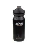 ZEFAL Sense Pro 65 Noir Bidon Velo - Gourde Velo Route et VTT Légère et Étanche - Fabriqué en France - 79 g, 650 ml