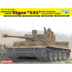 TIGER I 131 EARLY PRODUCTION S.PZ.ABT.504 TUNISIA KIT 1:35 Dragon Modellino