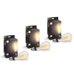 Philips Hue - 3x E27 Filament ST72 - White Ambiance - Pakke