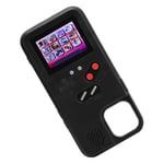 &eacute;Tui De T&eacute;L&eacute;Phone Pour Console De Jeu Portable 2 En 1, Housse De Protection R&eacute;Tro Pour Iphone 12pro, Noir