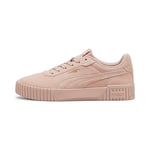 Puma Women Carina 2.0 Sd Sneakers, Rose Quartz-Puma Gold, 8.5 UK