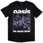 Oasis Unisex Adult Be Here Now Line Drawing T-Shirt - M