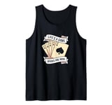 Life Is A Game Spade Is Mine Funny Spades Card Game Tank Top