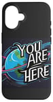 Coque pour iPhone 16 Galaxy Science Geek Gifts T-shirt You are here Deep Space