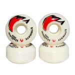 4Pcs Skateboard Wheels 52X32mm PU Wheels Double Rocker the Invert5296