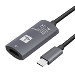 Adaptateur USB-C vers HDMI femelle Câble Smartphone/Tablette Résolution 4K 15cm