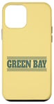 iPhone 12 mini Vintage Green Bay Checkered Flag Home Pride Green Bay Case