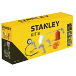 Kit 8 outils pneumatiques Stanley pour compresseur d'air