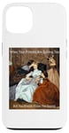 iPhone 13 Funny Female Rage Renaissance Spill the Tea Gossip Art Meme Case