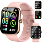 Smart Watch for Women Men, 1.96" HD Smart Watches Answer/Make Calls, Fitness Activity Trackers with Heart Rate Sleep Monitor, 113+Sports, Step Counter Watch, IP68 Waterproof Smartwatch for IOS Android