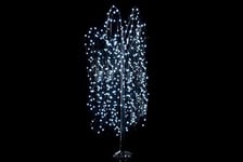 PARTENOPE SRL Blanc LED Arbre 120 cm 180 LED extérieur, comme Photo, Unique